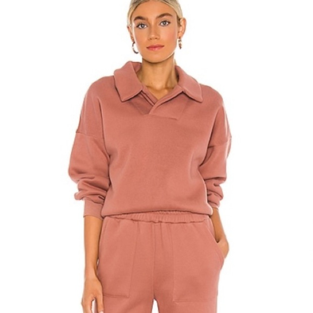 Tularosa Collared Sweatshirt